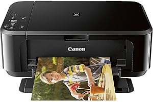 Canon PIXMA MG3620 Wireless All-In-One Color Inkjet Printer with Mobile and Tablet Printing, Black