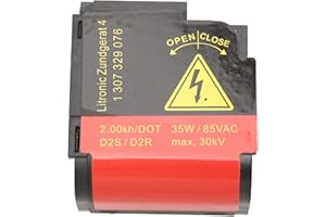 BANAPOY 1307329076 Encendedor de Faros de Xenón Encendedor de Bombillas de Xenón Balasto de Arranque de Faros D2S Portalámparas para W220 CL ​​SL W169, para Mondeo MK3, para W169