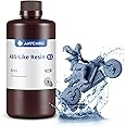 ANYCUBIC Water Washable ABS-Like 3D Printer Resin, High Toughness and Durability, High Precision and Easy to Post-Process, Low Odor, Wide Compatibility for All LCD Resin 3D Printers(Grey V2, 1kg)