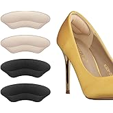 SHOPROAR Heel Grips for Loose Shoes, Heel Pads Inserts for Men & Women, Prevent Heel Slip & Blisters, Shoe Filler Cushions fo