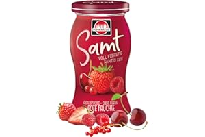 ‎SCHWARTAU Schwartau Samt Rote Früchte, Fruchtaufstrich ohne Stücke und ohne Kerne, 270g