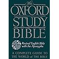 The Oxford Study Bible: Revised English Bible with Apocrypha