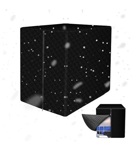 Housse Thermique Pour Cuve IBC 1000L - Protection Gel Et UV Noire