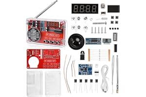 HEEMOL Kit de soudure et électronique DIY - Radio numérique - Affichage et charge - Formation scolaire