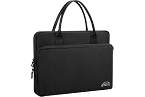AIPIE Custodia per laptop 13 13,3 13,6 pollici borsa da lavoro compatibile con MacBook Pro, Air M1 M2 valigetta 13,4 x 9,5 x 1,6 pollici antiurto morbida custodia per Acer ASUS Dell HP Lenovo Surface