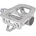 MKS GR-9 Road: Lightweight, sturdy pedal optimized for road cycling, Metallic