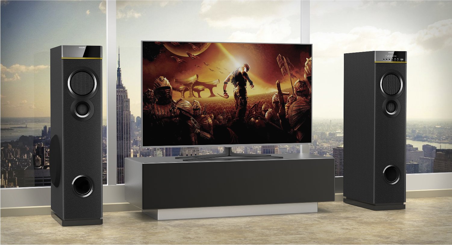 philips home theatre spa9080b