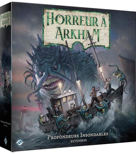 Horreur à Arkham JCE – Aux Confins De La Terre – Extension Campagne – Fantasy Flight Games NEUF