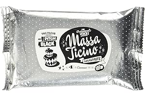 SWEETART GERMANY Massa Ticino Rollfondant Schwarz 250 g