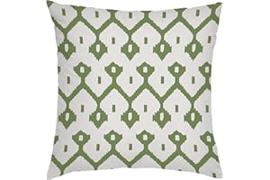 Gardenista Housses de Coussins de Jardin Décoratives 45x45 cm | 5 Pièces | Ensemble de Housses d'extérieur Imperméables | Tissu Doux Résistant à l'eau | Imprimé Ultra-Violet (Diamond Ivy)