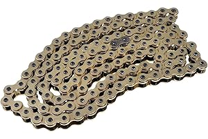 2EXTREME Kette verstärkt offen gold 420x122 kompatibel für Simson S50, S51, Mofa, Moped, Schaltmoped