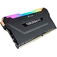 Corsair Vengeance PRO RGB modulo da 16 GB (1 x 16 GB) DDR4 3200 (PC4-25600) C16 1,35 V, ottimizzato AMD Ryzen – Nero