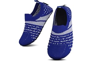 SAGUARO Kinder Hausschuhe Pantoffeln Jungen Mädchen Ultraleicht Weich Kleinkinder Hüttenschuhe Gr.20-35