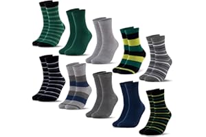 Occulto Chaussettes Garçon & Fille Lot de 10 (modèle: Estilo)