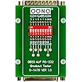 RS232 DB25 Male to Female Breakout Tester LED Monitor Module