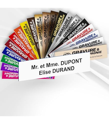 Decayeux Porte-nom étanche boîte norme PTT