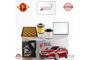 HOFFMAN AUTOMOTIVE KIT TAGLIANDO FILTRI + OLIO ASTRA J 1.7 CDTi 81KW 110CV DAL 2012 ->