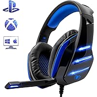 Beexcellent GM-3, Cuffie Gaming Super Confortevole con Microfono e Stereo Bass per Xbox One PS4 PC Smartphone, 3.5mm…