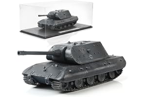 NUOTIE Modello di carro armato militare in scala 1/72, in lega di metallo pressofuso, con serbatoio in plastica, modello World War Ⅱ Army Vehicl mini modello da collezione