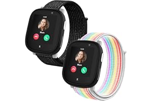 Snyeest Nylon Strap Compatible with XPLORA X6 Play Band, Kids Watch Soft Lightweight Breathable Adjustable Replacement Sport Wristband for Boys Girls