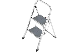 Hailo Escabeau 2 Marches à Rembarde