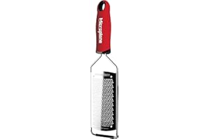 Microplane Gourmet Serie rallador de Fine, Rojo