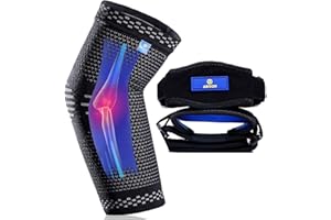 ABYON Ellenbogenbandage 3 Stücke, Kompression Ellenbogen Bandage mit Tennisarm Bandage für Herren Damen Tennis, Golf, Arthritis, Sehnenentzündung, Gelenkschmerzen, Schwarz, XL