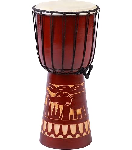 Ciffre Djembe Trommel 30 Cm - Handgemaakt Fair Trade Percussie Voor Kinderen En Volwassenen