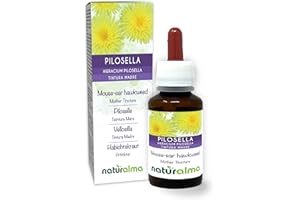 Pilosella (Hieracium pilosella) erba Tintura Madre analcoolica Naturalma - Estratto liquido gocce 60 ml - Integratore alimentare - Vegano