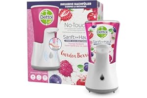 Dettol bezdotykowy, automatyczny dozownik mydła o zapachu owoców ogrodowych, kolor biały