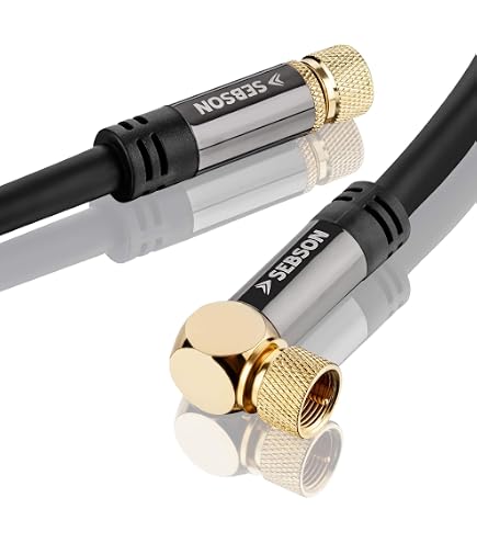 PREMIUMX 25m BASIC PRO Koaxialkabel 135dB 5-fach SAT Koax Kabel 10x F