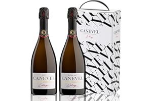 CANEVEL |Confezione esclusiva "SETÀGE" | BRUT & EXTRA DRY |Valdobbiadene Prosecco Superiore DOCG | 2 bottiglie