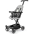 Convertible 3 in 1 Baby Stroller | Pushchair Rider, Lightweight, Foldable & Compact Travel Baby Buggy, 6 Months+, by Oberlux (Grey)