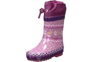 Playshoes Unisex Kinder Gummistiefel Gefüttert Regenstiefel