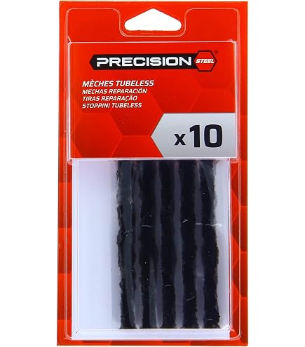 Kit De Réparation Moto TIP TOP TT10 – 4 Patchs + 1 Patch XL + Colle Vulcanisante 5g
