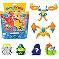 SUPERTHINGS Mutant Battle Series – Pack of 6. Includes 4 SuperThings (1 silver captain) and 2 Exoskeletons. Pack 1 of 6