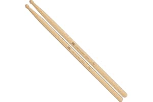 Meinl Stick & Brush Pałeczki perkusyjne, podpis Luke Holland — amerykańska hikoria z okrągłą końcówką drewnianą — wyprodukowano w Niemczech (SB600)