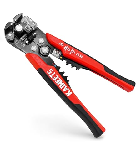 US PRO Auto-Adjusting Wire Stripper & Crimper Pliers Multi-Tool - Model 6689, All-in-One Electrical Tool