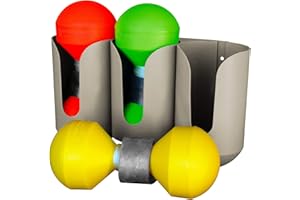 Lindy Markierungsboje zum Angeln – interne Ballastgewichte und 18 m Lange verrottungsfeste Schnur