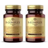 Solgar Vitamin B-Complex 50 100 Kaps&uuml;l AROMASIZ Renkli