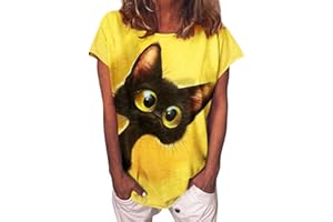 KMDWQF Women's Tops Fashion Shirt Running Tops for Women Long Sleeve Cotton Long Sports T Shirts for Women UK Gifts for Students from Teachers Bargains of The Day Sale