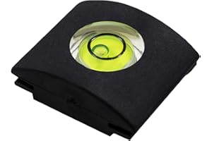 TRIXES Professional Camera Spirit Level Flashbulb Flashlight Hot Shoe Cover for DSLR