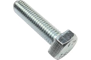 AERZETIX - C47352 - Satz von 20 stück - bolzen sechskantschrauben M10x40 - mit sechskantkopf - Ø10x40mm - DIN 933 - klasse 8.8 - aus verzinktem stahl - heimwerken - montagewerkzeug eisenwaren