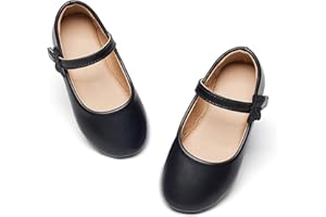 Kiderence Kleine Kleinkind Mädchen Kleid Schuhe Ballerina Ballett Wohnungen Kinder Mary Janes