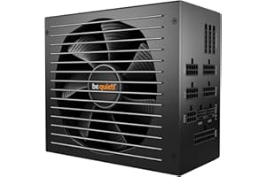 ‎BE QUIET! be quiet! Straight Power 12 1200W, ATX 3.0, 80 Plus Platinum, nahezu unhörbarer Silent Wings Lüfter, für PCIe 5.0 und PCIe 6+2 Grafikkarten, 2X 12VHPWR Kabel enthalten, BN339
