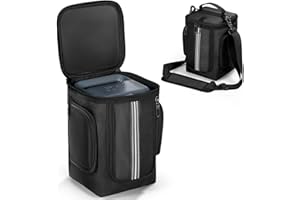 Jaffzora Travel Carrying Case fit for Anker SOLIX C300 Portable Power Station – Compatible Storage Bag for Power, Charging Cables & Accessories