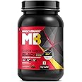 MuscleBlaze Super Gainer Black (Chocolate, 1 kg / 2.2 lb Powder)with Enhanced Gaining Formula- Appetite, Digestion & Testo Blend for Muscle Mass Gain