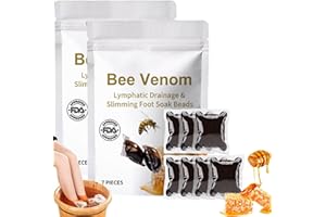 LEEWENYAN Sac de Bain à Base de Plantes,Perles de bain de pieds détoxifiantes aux 14 herbes, Sac de Soins des Pieds pour la Relaxation,Perles de Trempage pour Les Pieds à Base