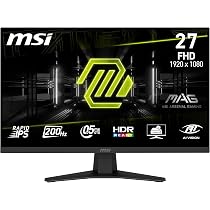 Écran Gaming MSI MAG 255F E20 24,5" - 200 Hz, 0,5 Ms, IPS, FreeSync Premium, HDR Ready, Sans Cadre