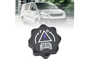 TEFOLA Tappo del Serbatoio del Refrigerante, Tappo del Serbatoio Dell'acqua del Radiatore 1306.J5 Buona Sostituzione della Sigillatura Per PEUGEOT 106 107 206 207 307 308 406 407 807